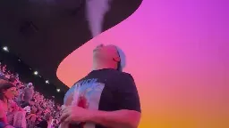 Man banned from The Las Vegas Sphere after lighting up a bong during a Phish show
