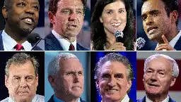 Republican debate live updates: GOP primary candidates take stage − without Donald Trump