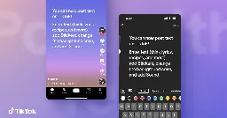 TikTok is adding text posts