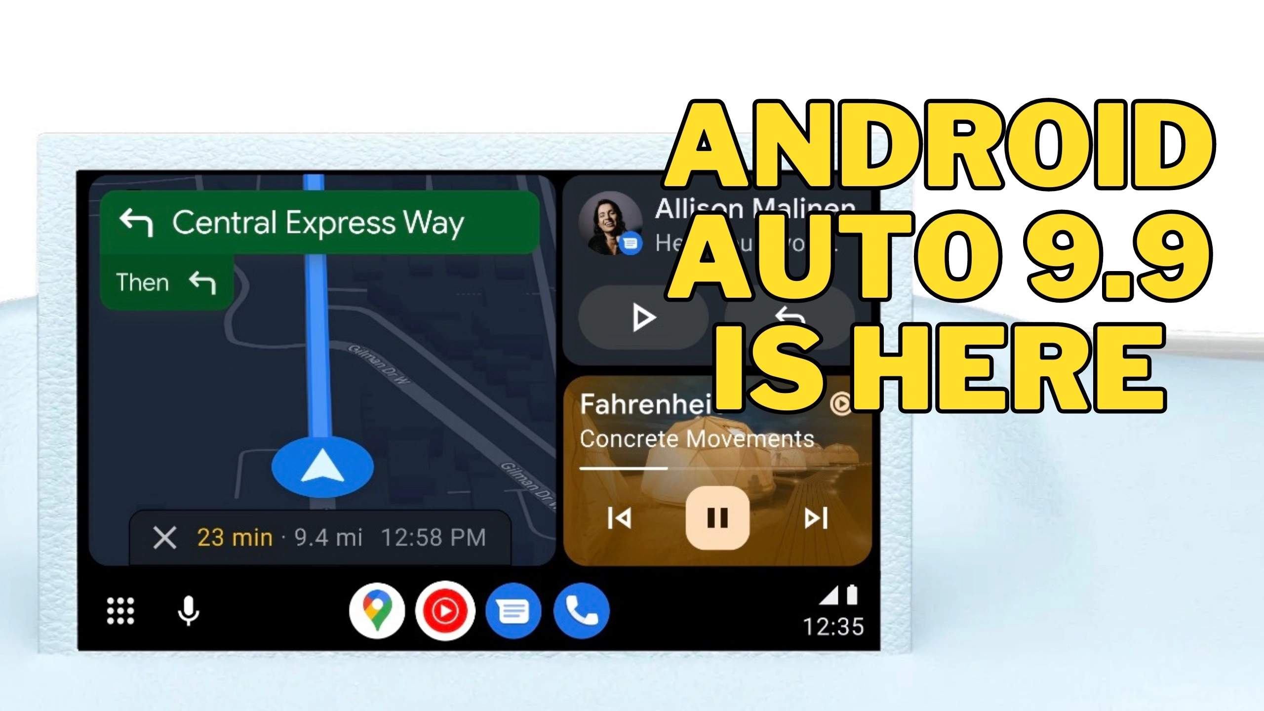 Surprise Android Auto Update Now Available With Mysterious Improvements