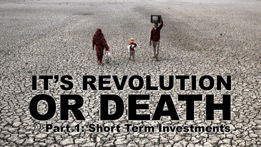 It's Revolution or Death - Part 1 : Short Term Investments