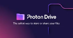 Proton Drive: Free secure cloud storage | Proton