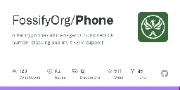 GitHub - FossifyOrg/Phone: A handy phone call manager with phonebook, number blocking and multi-SIM support