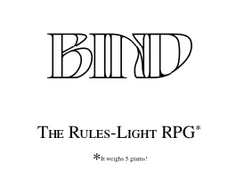 BIND Rules by Andonome