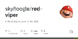 GitHub - skyfloogle/red-viper: A Virtual Boy emulator for the 3DS