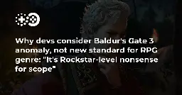 Why devs consider Baldur’s Gate 3 anomaly, not new standard for RPG genre: “It’s Rockstar-level nonsense for scope” | Game World Observer