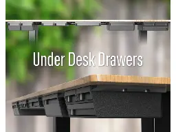 Under Desk Drawer by GodardScientific