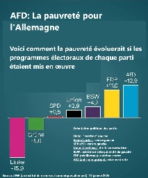 L'extrême droite, politique de riches ? Impact sur la pauvreté des programmes des partis Allemands (traduction maison)