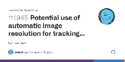 Potential use of automatic image resolution for tracking pixel · Issue #1945 · LemmyNet/lemmy-ui