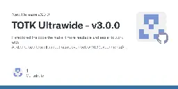 Release TOTK Ultrawide - v3.0.0 · Fruithapje21/TOTK-Ultrawide