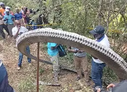 Mysterious giant metallic ring falls in Kenya - we know what it really is