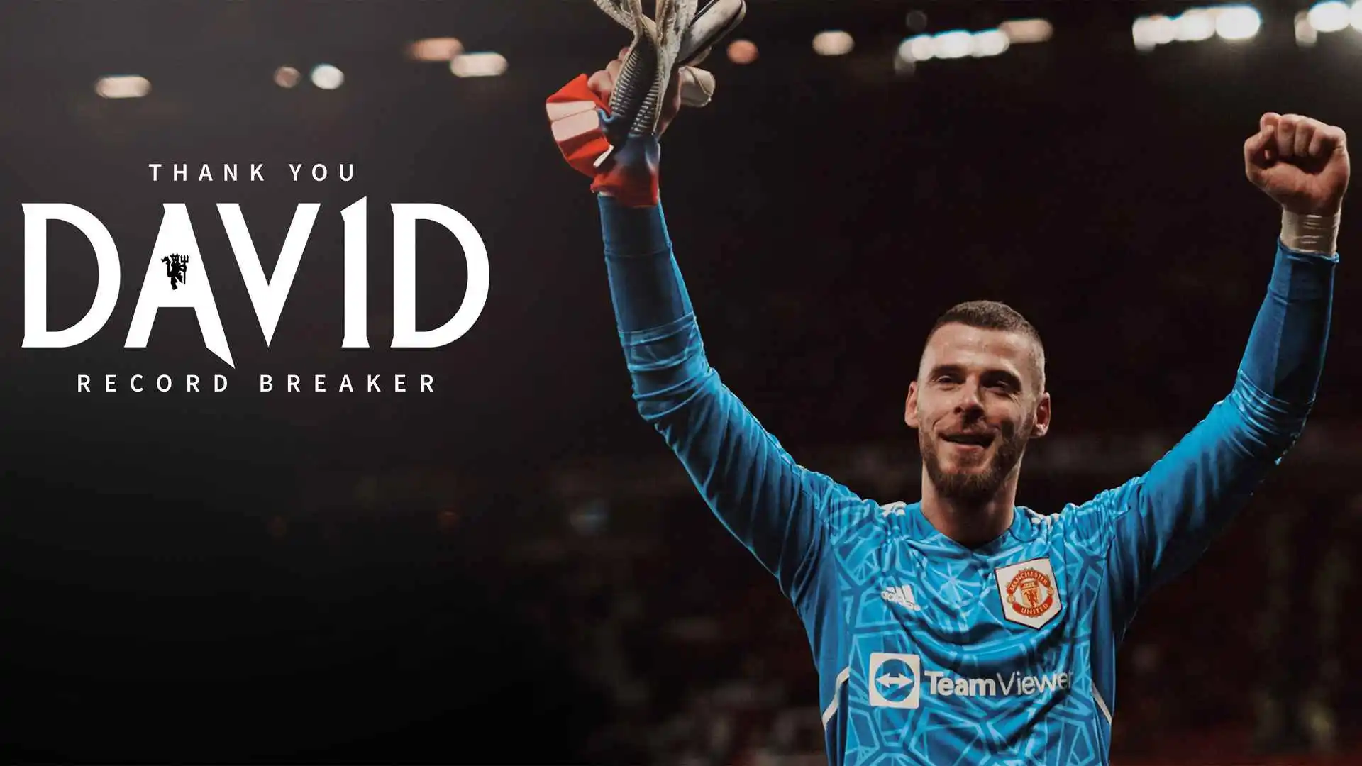 De Gea departs United