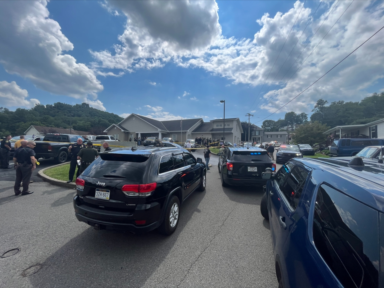 Man dead after officer-involved shooting at Nutter Fort funeral home