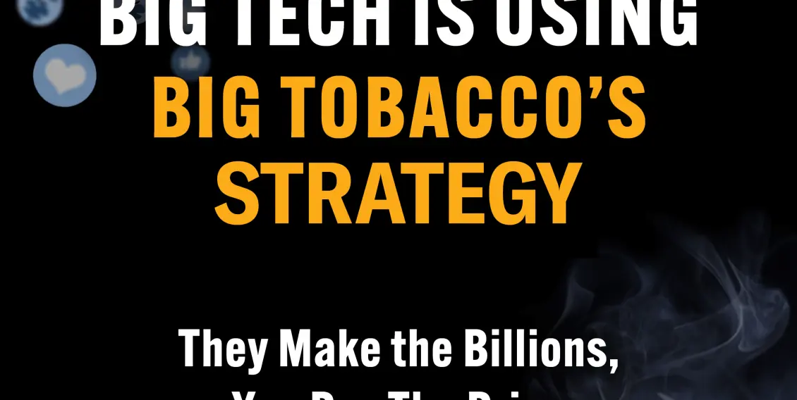 Big Tech is Trying to Burn Privacy to the Ground–And They’re Using Big Tobacco’s Strategy to Do It | ACLU of Northern CA