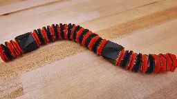 Princeton Engineering - Caterbot? Robotapillar? It crawls with ease through loops and bends