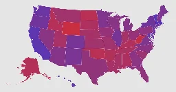 Purple States of America