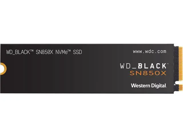 Western Digital BLACK SN850X NVMe M.2 2280 2TB PCI-Express 4.0 x4 TLC Internal Solid State Drive (SSD) WDS200T2X0E - Newegg.com