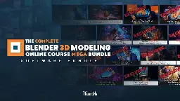 The Complete Blender 3D Modeling Online Course MegaBundle
