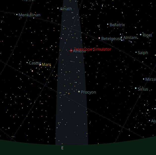 KStars telescope simulator now comes with dome slit visualization.