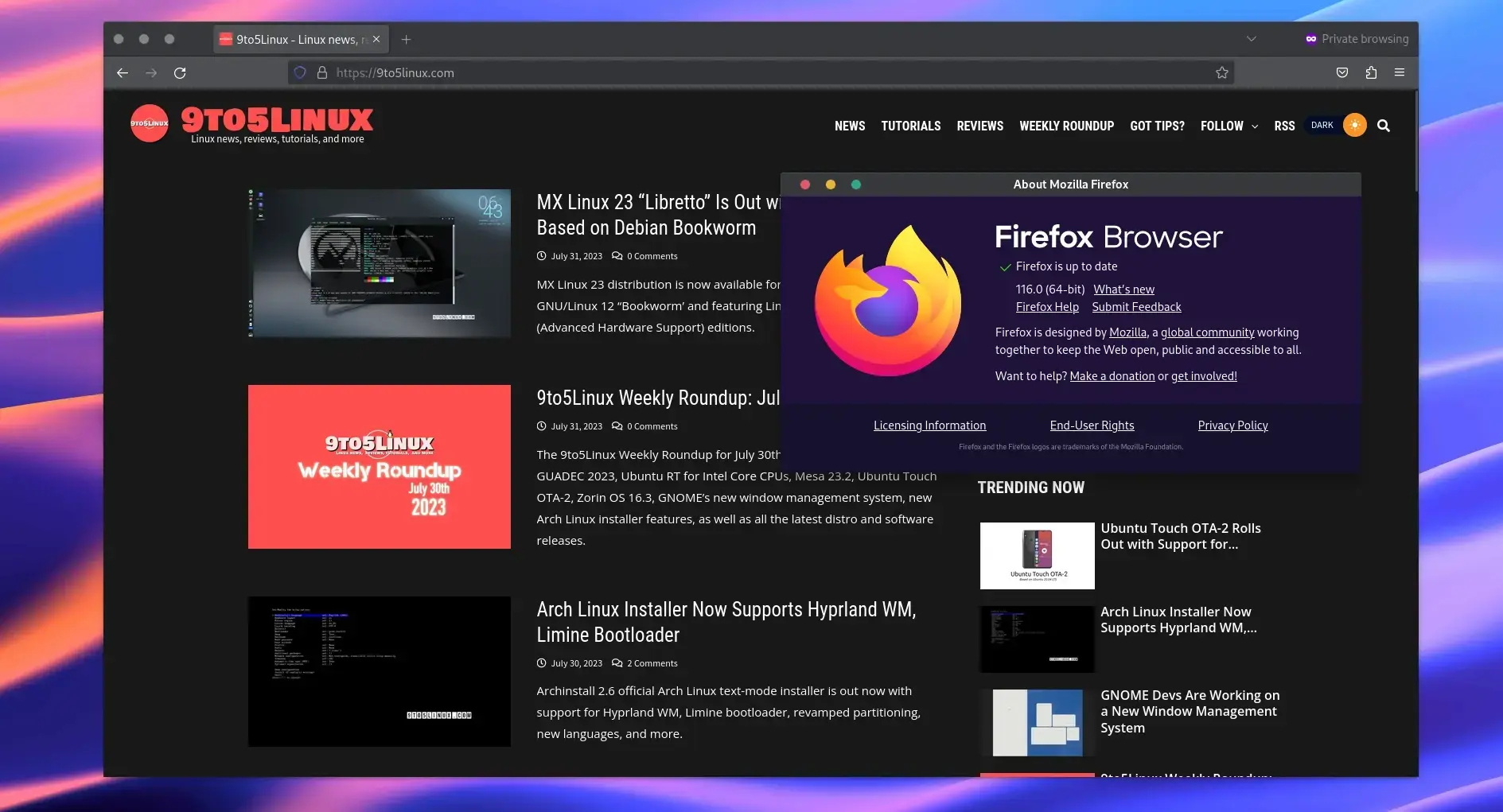 Firefox 116 Is Now Available for Download, This Is What's New - 9to5Linux