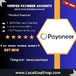 Buy Verified Payoneer Accounts | 100% Verified And Garantie