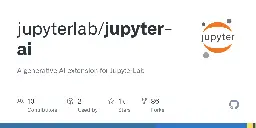 GitHub - jupyterlab/jupyter-ai: A generative AI extension for JupyterLab