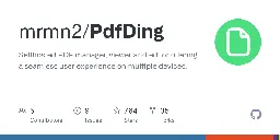 PdfDing - Over 500 stars on Github, Helm Chart, new features, new theme and design improvements