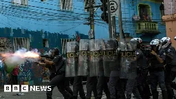 Brazil police raids leave at least 43 people dead