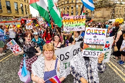 LGBT activists protest Glasgow Pride ‘pinkwashing’