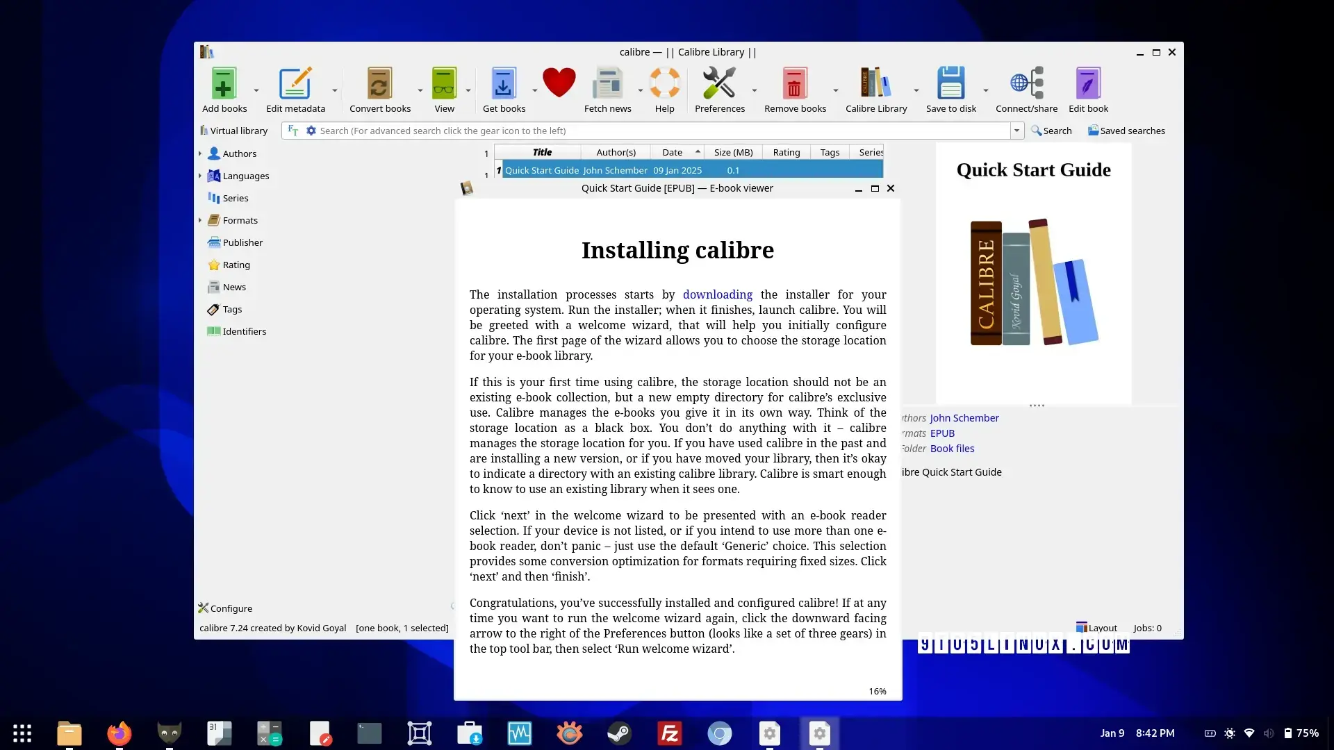 Calibre 7.24 Open-Source Ebook Manager Released with New Features and Bug Fixes - 9to5Linux