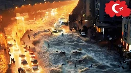 Intense Flooding Grips Istanbul: Cars Afloat as Turkey Braces for Deluge