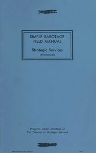 Simple Sabotage Field Manual