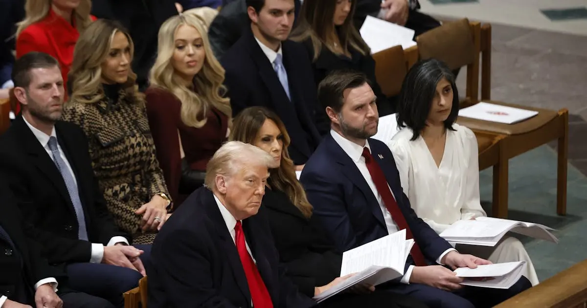 Trump in Disbelief as Bishop Calls Him Out in Inaugural Prayer