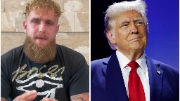 Jake Paul Endorses Donald Trump, Compares Former President’s Status as a Convicted Felon to America’s Founding Fathers