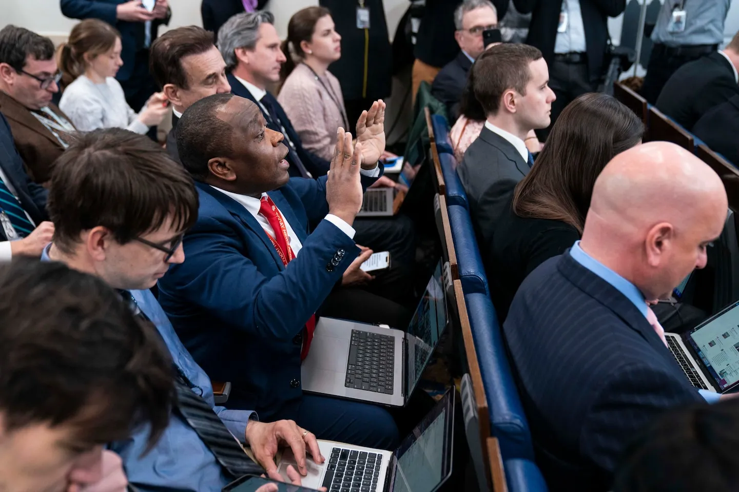 Simon Ateba, the reporter making himself the story at the White House