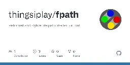 GitHub - thingsiplay/fpath: Reformat and stylize file path like text output.