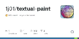 GitHub - 1j01/textual-paint: :art: MS Paint... in your terminal.