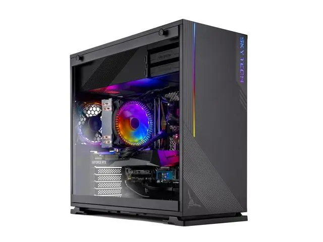 Skytech Azure Gaming PC Desktop  INTEL Core i5 12600K 3.7 GHz, RTX 3060 Ti, 1TB NVME SSD, 16G DDR4 3200, 650W GOLD PSU, AC Wi-Fi, Windows 11 Home 64-bit) - Newegg.com