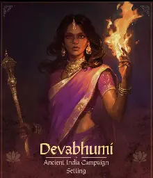 48 hours left to back Devabhumi, a 5e campaign setting inspired by Ancient India!