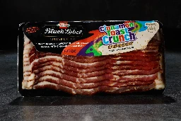 Hormel Black Label unveils co-branded bacon with Cinnamon Toast Crunch  | FoodBev Media