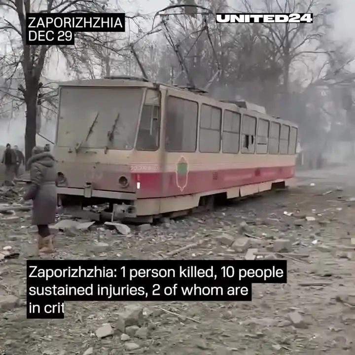 Today's massive air attack on Ukraine