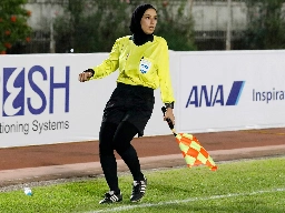 ‘So proud’: Heba Saadieh, the first Palestinian World Cup referee