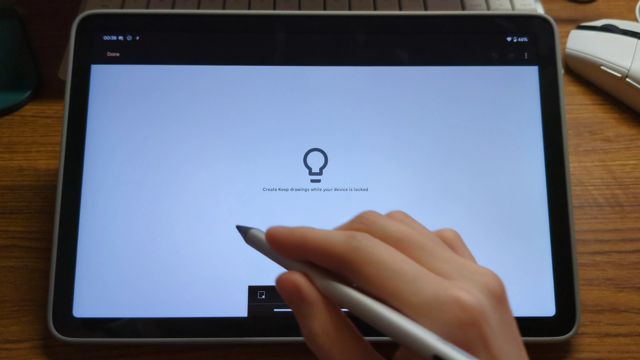 First look: Google Keep will let you jot notes from the lock screen on Android tablets