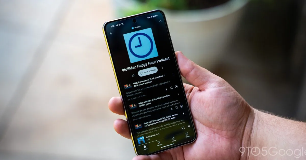 YouTube Music starts rolling out ability to add podcasts via RSS