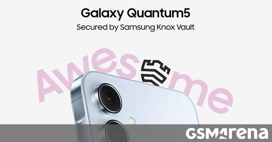 Samsung unveils the Galaxy Quantum5 – a quantum-powered secure smartphone