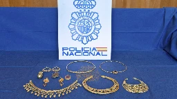 Spanish police say they have confiscated ancient gold jewelry worth millions taken from Ukraine