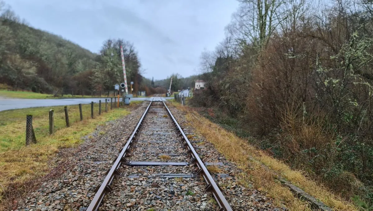 La ligne ferroviaire Guéret-Felletin sera "suspendue" à partir du mois d'août - ici