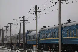 Ukraine ships first load of trucks stuck at Polish border by train