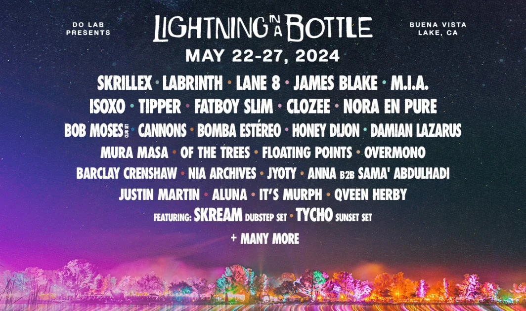 Lineup — Lightning in a Bottle 2024