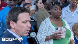 Jacksonville shooting: DeSantis booed at vigil for victims of racist attack